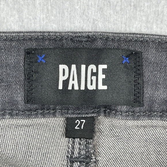 Paige Jeans Womens‎ 27 Gray Hoxton Ankle Skinny Casual Preppy Ladies Pants - Picture 4 of 16